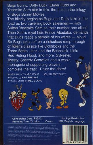 Bugs Bunny`S 3Rd Movie: 1001 Rabbit Tales [1982]
