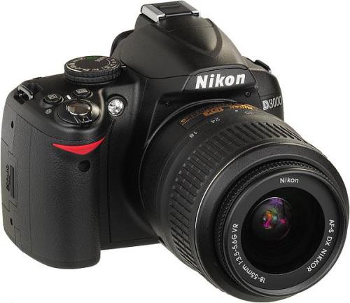 nikon d3000 dslr. new 10MP Nikon D3000 DSLR