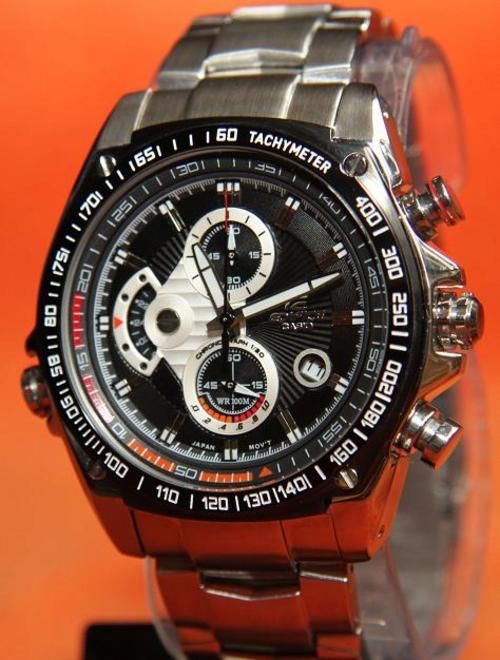 Men S Watches Casio Edifice Chronograph Watch Efe 503d 1av Sapphire Crystal Brand New Was