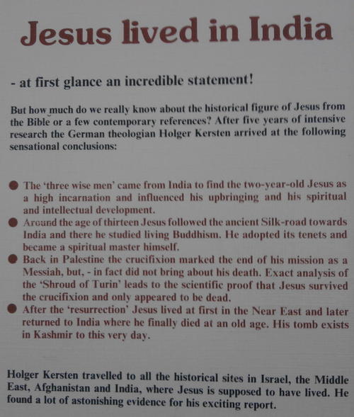 Jesus Lived In India: His Unknown Life Before And After
