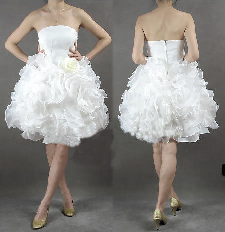 Short White Wedding Dresses