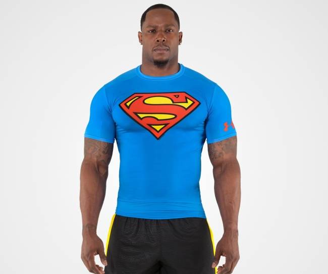 under armour shirt superman