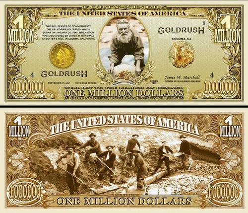 the gold rush pictures. Bill - GOLD RUSH Dollar