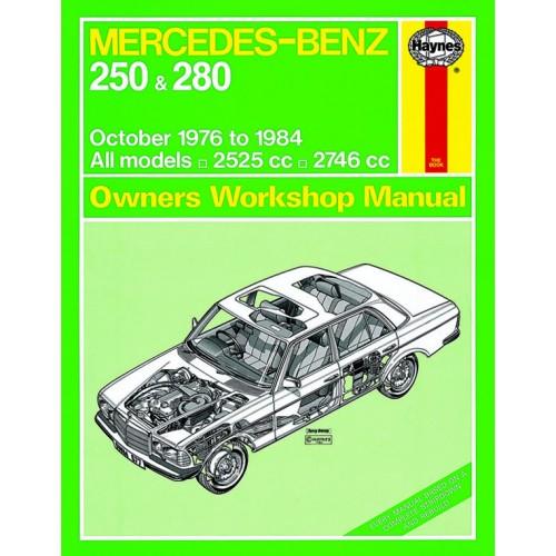 Mercedes 250s service manual #3