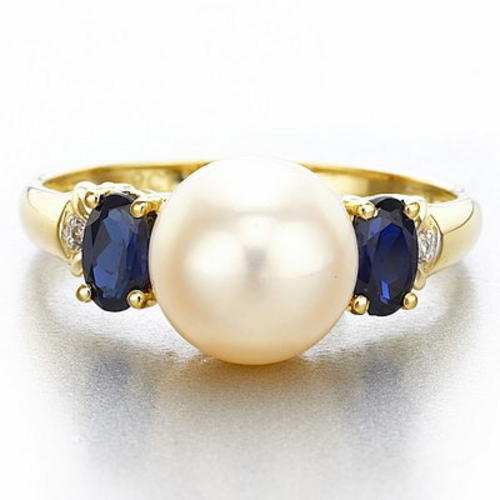 Pearl often symbolizes a happy marriage and in many countries are used as a