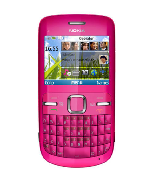 jan Nokia+c3+pink+colour