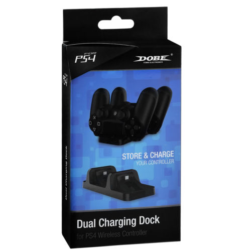 Batteries &amp; Chargers - PS4 DOBE Charge Station PS4 Controls - IN STOCK 