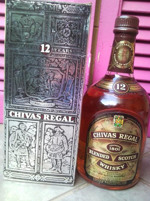 Whisky - Chivas Regal 12 year old + BOX was sold for R220