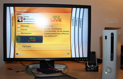 use mac as tv monitor for xbox 360
