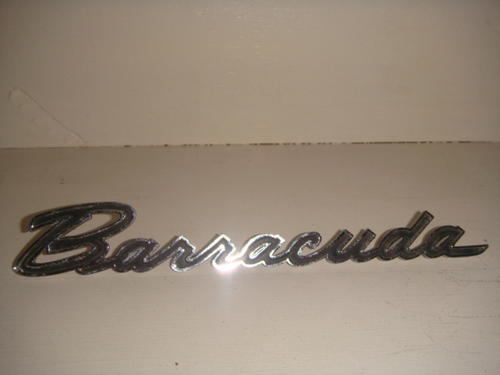 Baracuda car badge bidorbuy ID'745833