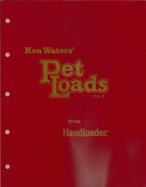 Pet Loads, 2 Volume Set Ken Waters
