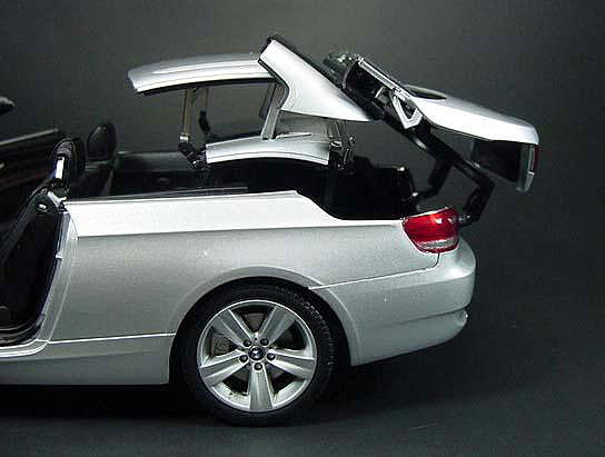Cars Trucks Kyosho 118 BMW 335i convertible in blue silver die cast 