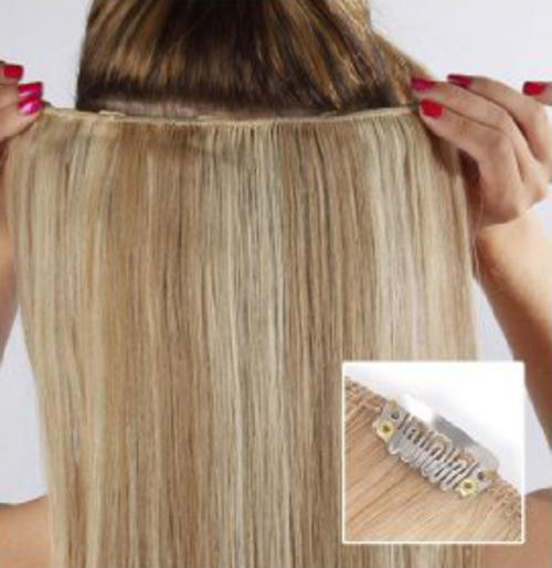 Human Hair Clip On Extensions