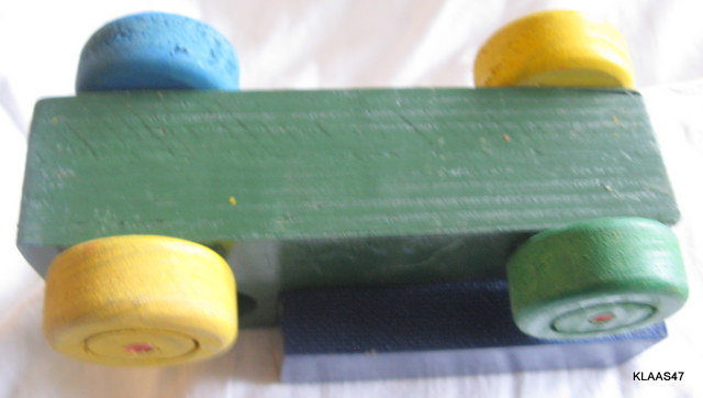 toys - SMALL TRUCK : 18cm LONG : WOODEN WHEELS for sale in Cape Town 