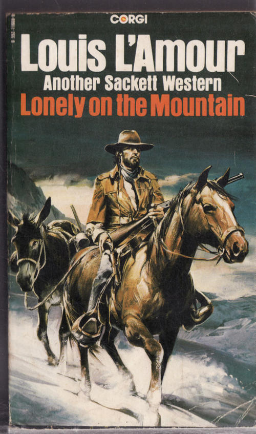 Other Fiction - LONELY ON THE MOUNTAIN BY LOUIS L&#39;AMOUR PAPERBACK BOOK HAD GONE BROWN was listed ...