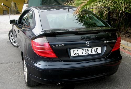 Mercedes C230 Coupe Black. 2004 Mercedes Benz C230
