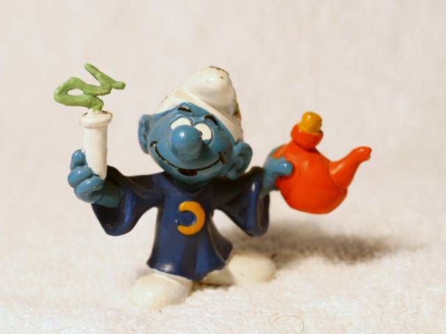 Smurf Wizard