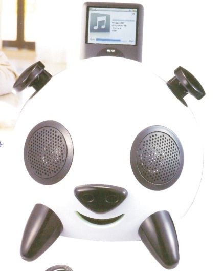  Panda on Speakers      Mothersday   Panda Speaker For Ipod Mp3 Mp4 Was Listed