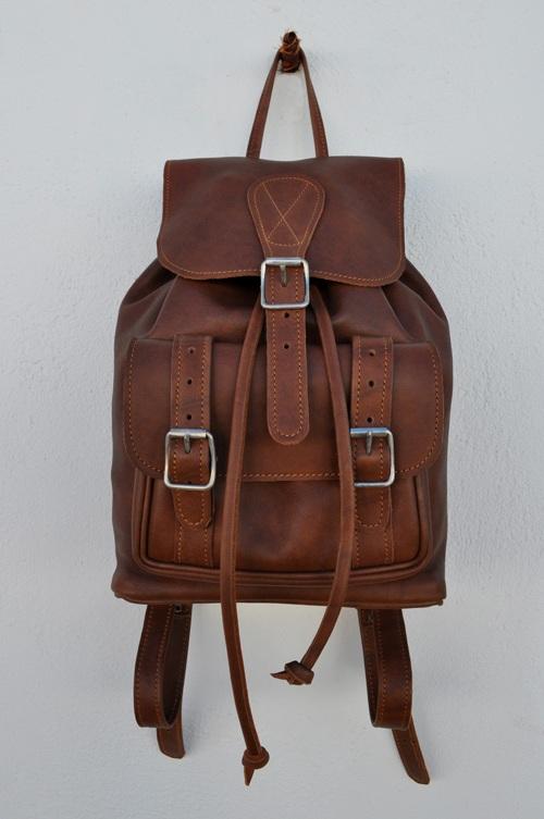 Handbags & Bags - Brown Leather Backpack was sold for R600.00 on 5 Sep at 09:57 by StylishLass ...