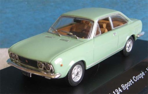 1969 FIAT 124 SPORT COUPE by STARLINE in 143 SCALE NIB