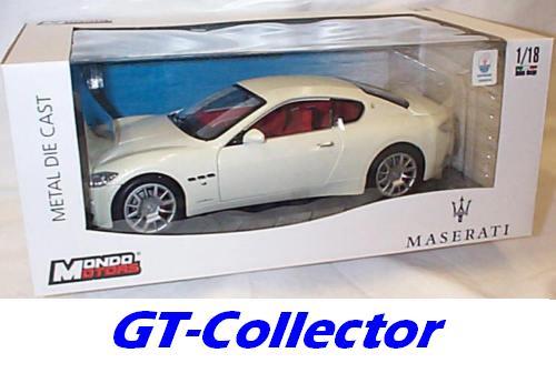 Other Die Casts 118 Maserati Gran Turismo Pininfarina white by 