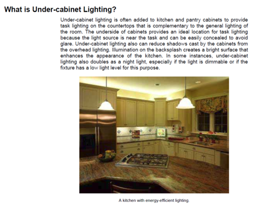 Homeowners Guide to Residential Under Cabinet Lighting E-BOOK