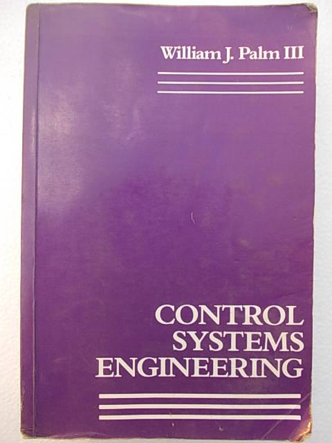 Control Systems Engineering William J. Palm III