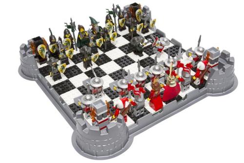 Kingdoms - LEGO Kingdoms Chess Set (RARE AND DISCONTINUED) was sold for