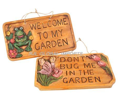 Garden Signs on Plaques   Signs   Orn Garden Signs   Asstd Was Listed For R29 95 On 27