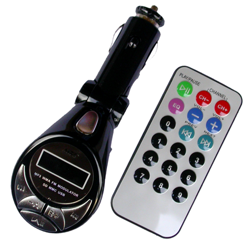  Players Online on Fm Transmitters   Car Kits   Car Mp3 Player Fm Modulator Transmitter W
