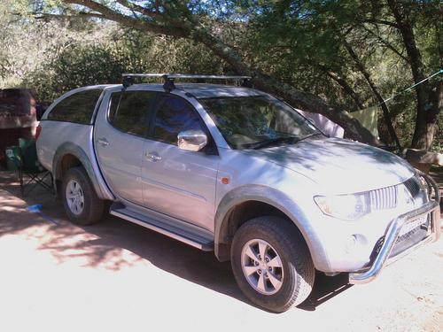 A compact and unusually styled canopy on offer for your Mitsubishi Triton.