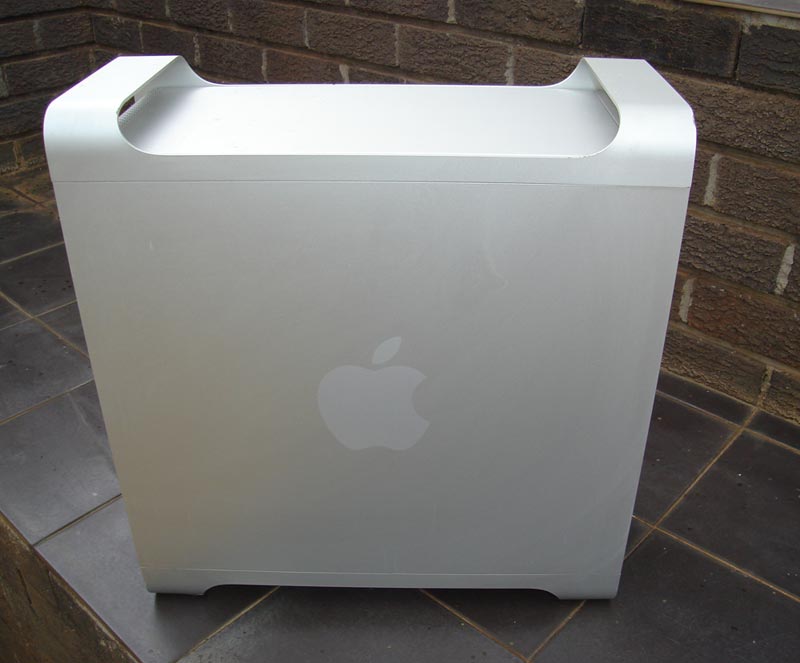 is the power mac g5 case actually aluminum