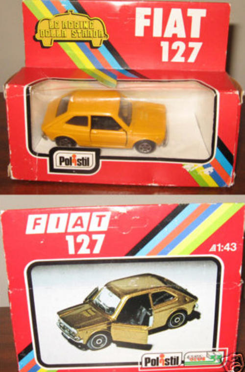 POLISTIL CE48 FIAT 127 - Italy - 1978 mint in box. bidorbuy ID: 20226988