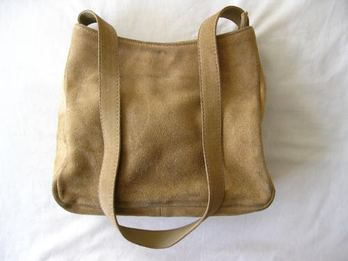 Handbags & Bags - WOOLWORTHS GENUINE SUEDE LEATHER TAN CARAMEL SHOULDER HOBO BAG was sold for ...
