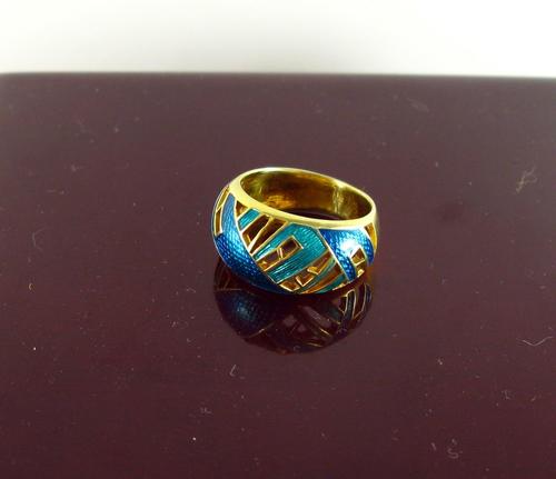Rings  Clearance SALE!!! Russian Faberge Art Guilloche 