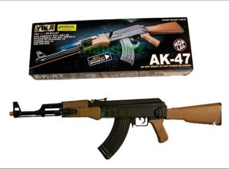 ak 47 bb gun. AK47 BB Assault Rifle with Hop