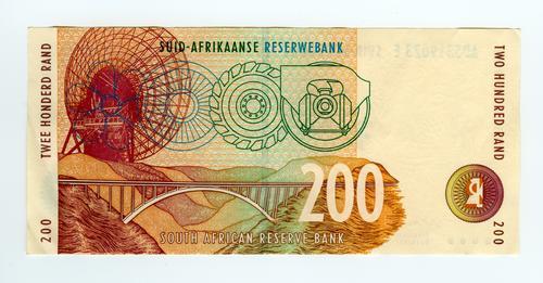 The new R200 Note has arrived And one of the first batches Printed!