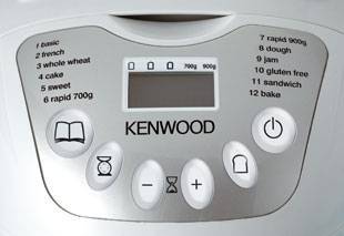 kenwood bread machine