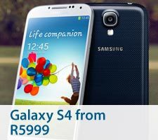 Galaxy S4 from R5999